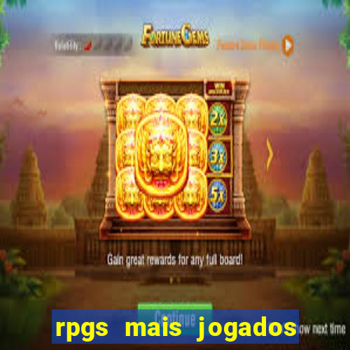 rpgs mais jogados do mundo